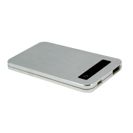 Metalen Powerbank 4.000 mAh - Topgiving